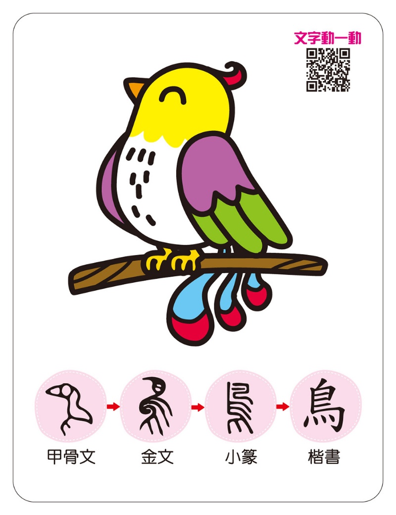 記憶認字圖畫卡：動物植物（40張雙面認字圖卡，掃描QR Code看學習動畫）【鐵盒收納】